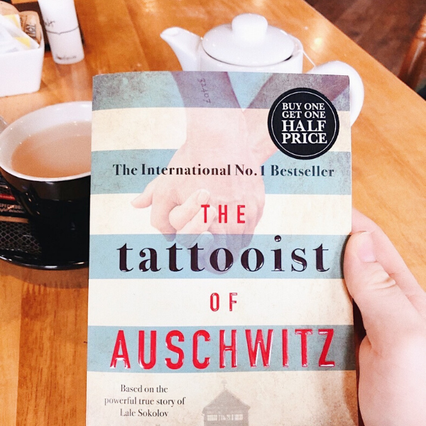 Bel's Books Tattooist of Auschwitz at Cafe